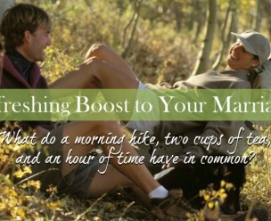 Refreshing Boost to Your Marriage