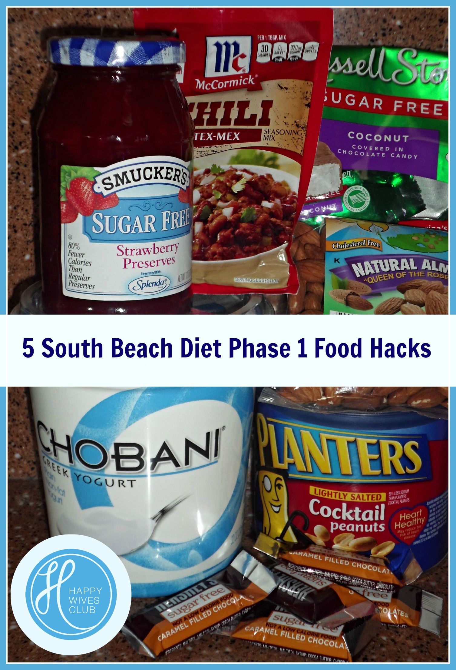 5 South Beach Diet Phase 1 Food Hacks | Happy Wives Club