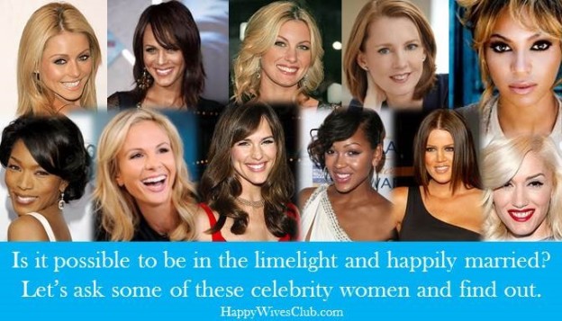 Celebrity Wives Collage